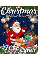 Christmas Word Search Activity Book for Children