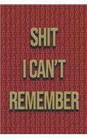 Shit I Can't Remember