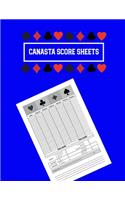 Canasta Score Sheets