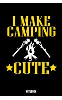 I Make Camping Cute Notebook: Camping Dream Log Book I Dream Journal I Dream Recorder I Diary and Notebook for recording your Dreams I Track your Dreams lucid Dreams Nightmares I