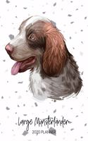 Large Münsterländer 2020 Planner: Dated Weekly Diary With To Do Notes & Dog Quotes