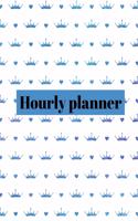 Hourly planner: Daily planner, organizer, journal, book, for kids, mens, womens.