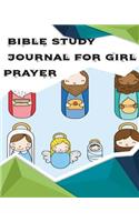 Bible Study Journal For Girl Prayer