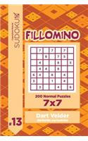 Sudoku Fillomino - 200 Normal Puzzles 7x7 (Volume 13)