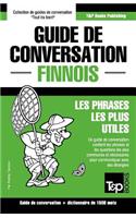 Guide de conversation Français-Finnois et dictionnaire concis de 1500 mots: (120 French Collection)