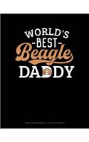 World's Best Beagle Daddy: Graph Paper Notebook - 0.25 Inch (1/4) Squares