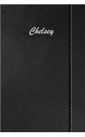 Chelsey: Blank Cookbook Recipes & Notes Featuring 120 Pages 6x9 Simulated Leather Cover