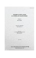 Assessment of Methyl Alcohol as a Potential Air Pollution Problem