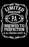 Limited Edition Pa Brewed to Perfection All Original Parts