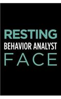 Resting Behavior Analyst Face