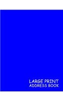 Large Print Address Book