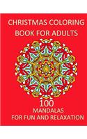 Christmas Coloring Book For Adults Relaxation and Fun