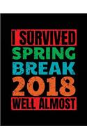 I Survived Spring Break 2018 Well Almost: Spring Break Sketchbook