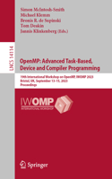 OpenMP: Advanced Task-Based, Device and Compiler Programming