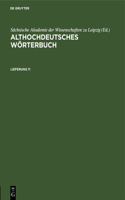 Althochdeutsches Wörterbuch