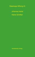 Kleine Schriften