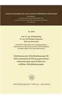 Optimierung Der Schnittbedingungen Für Hoch Automatisierte Werkzeugmaschinen Untersuchung Beim Drehen Mit Erhöhten Schnittbedingungen