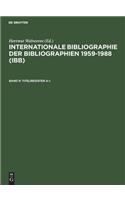 Titelregister A-I