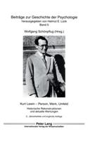 Kurt Lewin - Person, Werk, Umfeld