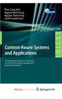 Context-Aware Systems and Applications