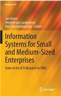 Information Systems for Small and Medium-Sized Enterprises: State of Art of Is Research in SMEs