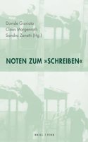 Noten Zum 'Schreiben'