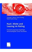 Kauf, Miete Und Leasing Im Rating