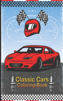 Classic Cars Coloring Book