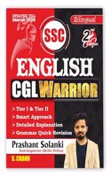 SSC English CGL Warrior (2nd Edition) 2025 - 2026 Exam Book | In Bilingual | By Prashant Solanki | Updated Till March 2025 | SSC Exams (Tier 1 & 2) | English Grammar Vocabulary (Vocab) Books | Previous Year Question PYQ (SSC Mains + Pre) | Smart Ap