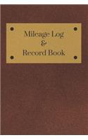 Mileage Log & Record Book