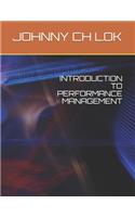 Introduction to Performance Management