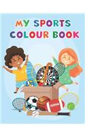 My Sports Colour Book