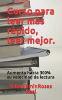 Curso para leer más rápido, leer mejor