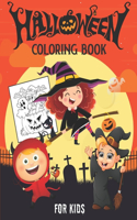 Halloween coloring book for kids