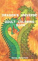Dragon's Universe Adult Coloring Book