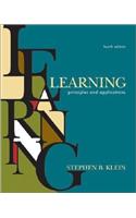 Learning: Principles and Applications