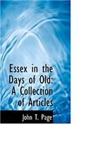 Essex in the Days of Old