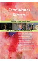 Communication Software A Complete Guide - 2020 Edition
