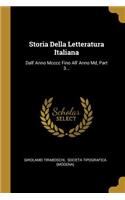 Storia Della Letteratura Italiana