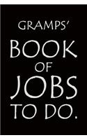 Gramps' Book of Jobs To Do