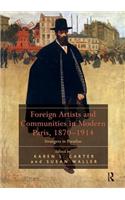 Foreign Artists and Communities in Modern Paris, 1870-1914