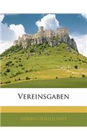 Vereinsgaben