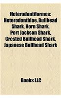 Heterodontiformes: Heterodontidae, Bullhead Shark, Horn Shark, Port Jackson Shark, Crested Bullhead Shark, Japanese Bullhead Shark