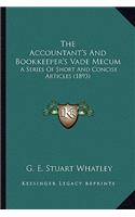 Accountant's and Bookkeeper's Vade Mecum