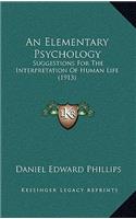 An Elementary Psychology
