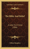 Bible And Belief