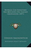 Beitrage Zur Kenntniss Der Bryozoen Des Essener Grunsandes (1871)