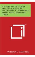 History Of The 42nd Regiment, Georgia Volunteers, Confederate States Army, Infantry (1900)