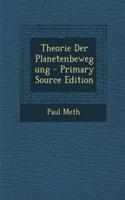 Theorie Der Planetenbewegung