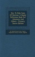 How to Help Cases of Distress